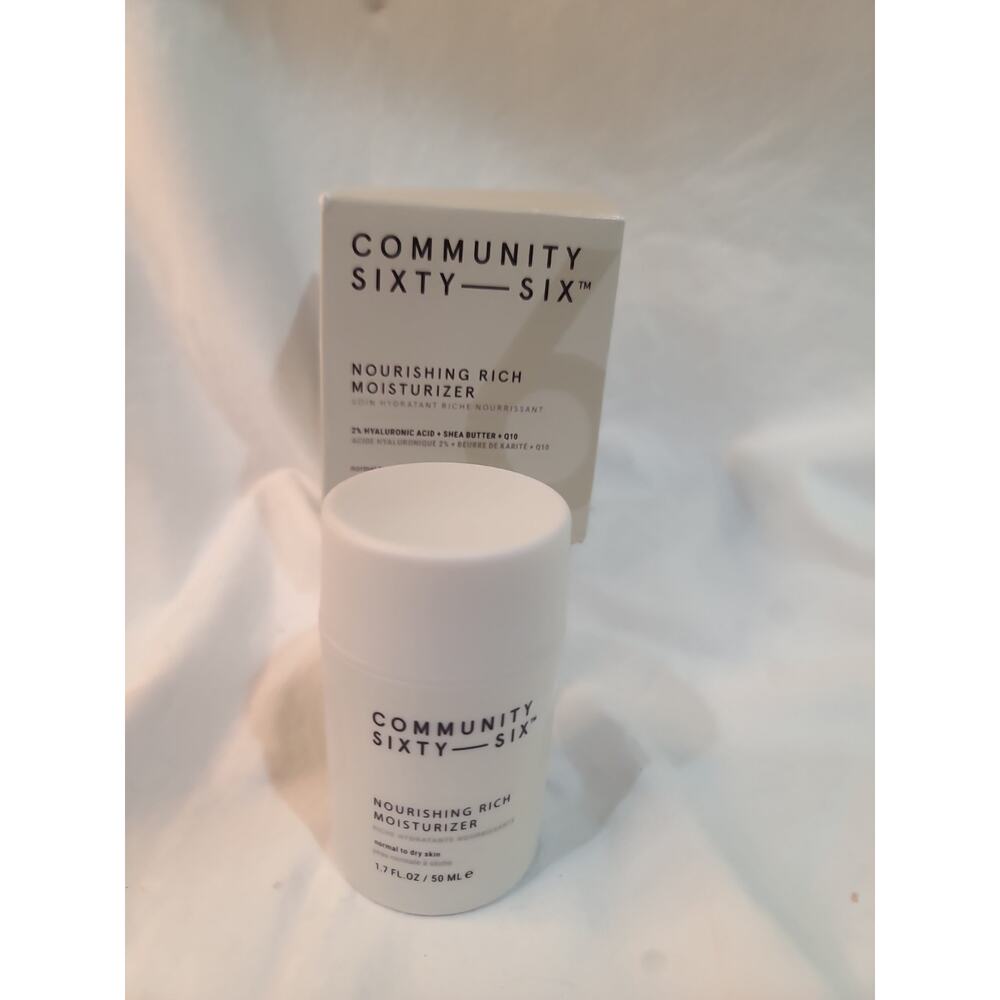 New Community Sixty-Six Nourishing Rich Moisturizer Normal/Dry Skin Sealed